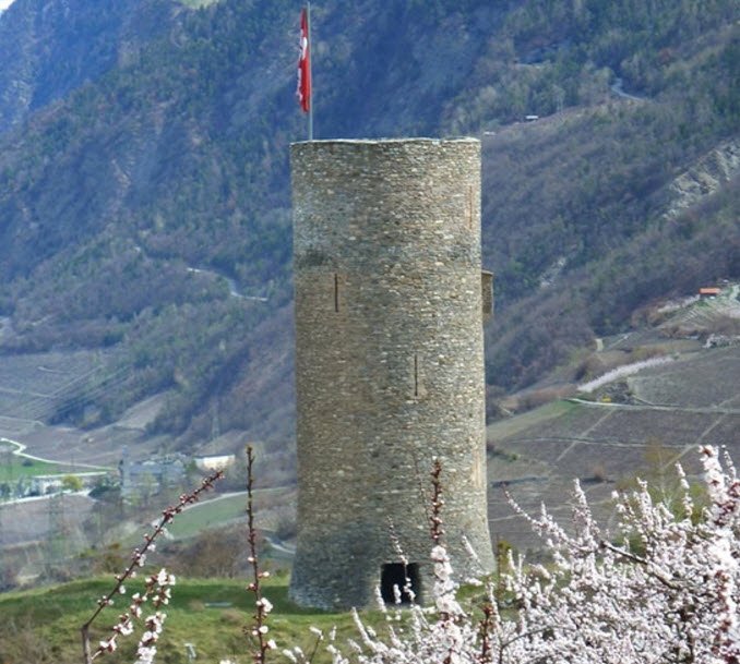 Tour de Saxon, Saxon, Switzerland, Switzerland